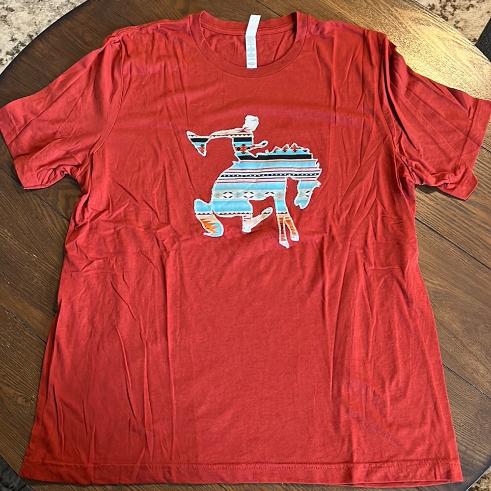 XL Bella canvas patch shirt